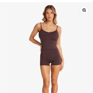 CSB brown Serenity Shorts Size Small